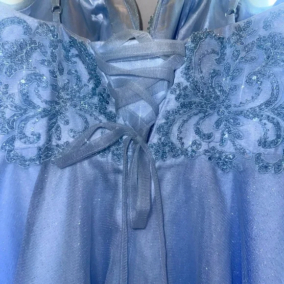 Sparkly Tulle Homecoming Dress teens - Picture 4 of 16